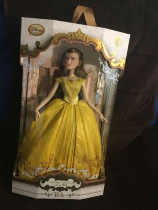 Disney Store Belle Limited Edition Doll Live Action Film Beauty Beast 17 Rare