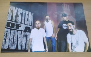 Retro Quality Poster Music A1 Large System Of A Down Soad Nu Metal Rock 2000s