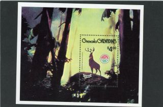 Low Prices Disney Grenada (gren) Bambi 1980 Scott 420 Lh