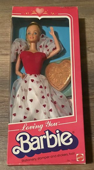 Rare Vintage Loving You Barbie Doll 1983 Mattel 7072 -