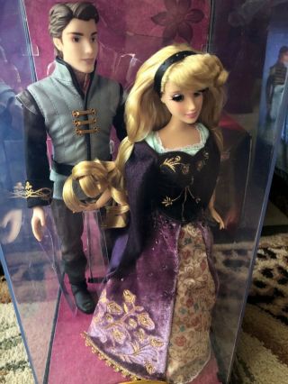 Disney Store Fairytale Designer Limited Edition Briar Rose Aurora & Phillip Doll