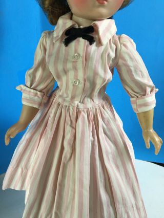 MA Cissy Doll 1956 Tagged Iconic Candy Striped Dress 2
