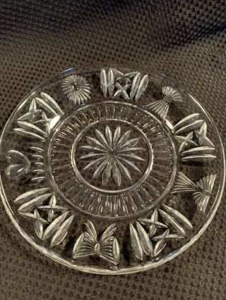 Waterford Crystal Luncheon Plate Millennium Series 8 "