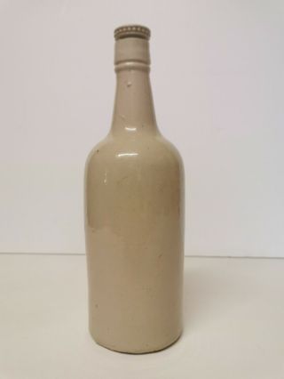 Antique Glazed Stoneware Bottle with Srew Top (Retor/old) 3