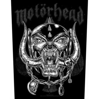 Motorhead - " Etched Iron - Large Size - Sew On Back Patch - U.  K.  Based Seller