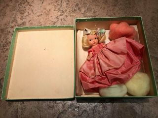 Vintage Nancy Ann Bisque Story Book Doll Flower Girl Series " Rose "