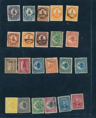 D162117 Haiti Selection Of Mh,  Vfu Stamps