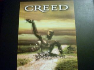 Creed 16x20 Human Clay Poster (scott Stapp)