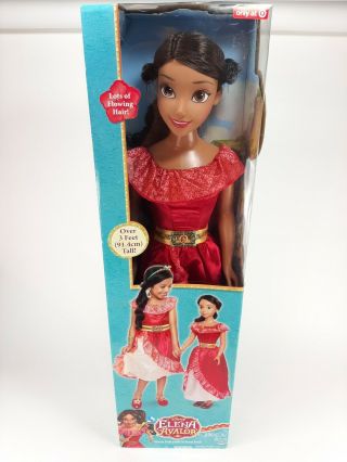 Disney My Size Princess Elena Of Avalor 38 " Life Size Barbie Type Doll