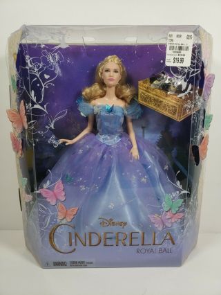 2014 Mattel Disney Barbie Cinderella Royal Ball Doll