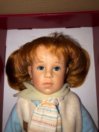 Htf Gotz Sissel Skille Artist Doll Lucienne 18 " 84 Iob Made In Germany Euc