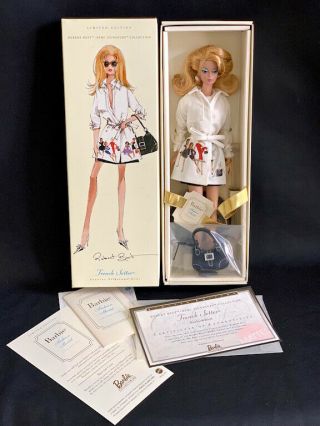 “trench Setter” Gold Label Silkstone Collector Barbie By Mattel Nrfb