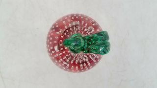 Joe St.  Clair & Green Glass Decorative Paper Weights,  One More DR 3