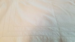 Vintage Heavyweight Cotton Twin Bed Sheet