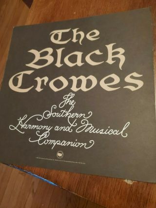 The Black Crowes - Southern Harmony - Rare Orig Promo Album Flat/poster 12.  5 "