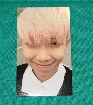 Official Bts Hyyh Pt.  2 Photocard - Namjoon/rm (us Ship Only)