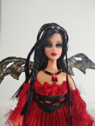 OOAK Custom Dawn FANCY FEET Fairy doll - by M.  C. 2