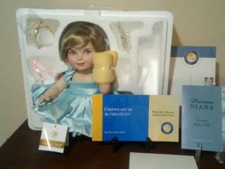 Princess Diana Franklin Portrait Baby Doll W/ Accesories Open Box