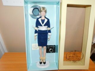 Franklin Princess Diana Vinyl Doll Inspecting Of The Guard Ensemble W