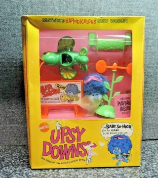 Mattel Upsy Downsy Baby So - High 3828 Near 1969 Complete Happidiculous