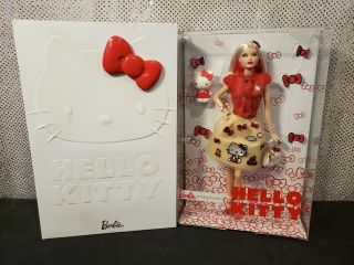 Hello Kitty Barbie Signature Doll 2017 Mattel Dwf58 Nrfb