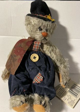 Ganz Cottage Collectibles Chico Floppy Hobo Bear By Lorraine