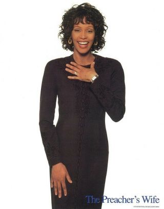 The Preachers Wife Lobby Card Print - Whitney Houston Poster - 11 X 14 Inches