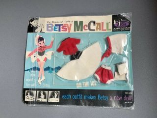 Betsy Mccall Doll Clothes On The Ice Outfit,  1957 - 1959