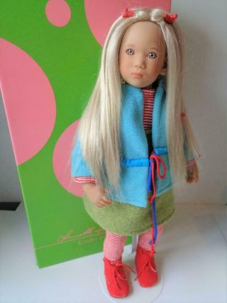 1999 Annette Himstedt Lottchen I Doll 21 " All Vinyl Girl