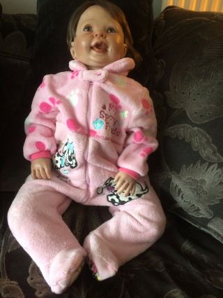 Bountiful Baby 30”.  (75cm) Doll.  Weight 3.  4kg.  Clothed In Pink Baby Grow.  No Box