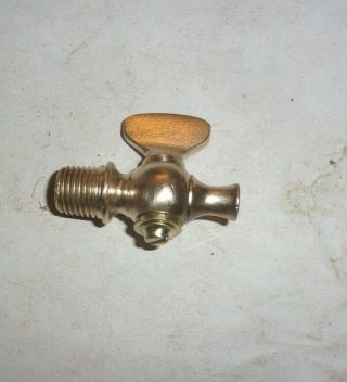 Vintage Brass Petcock Gas Engine Blow Off Valve Hit Miss