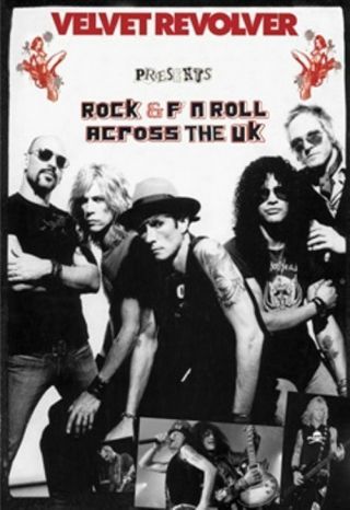 Velvet Revolver - Rock & Roll Collage Poster