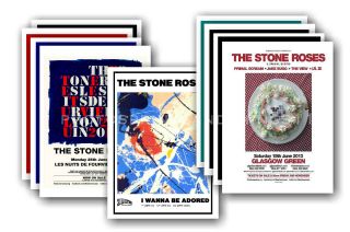 Stone Roses - 10 Promotional Posters Collectable Postcard Set 3