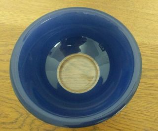 Single Vintage Pyrex Cobalt Blue Clear Bottom Mixing Bowl 323 1.  5l Retro