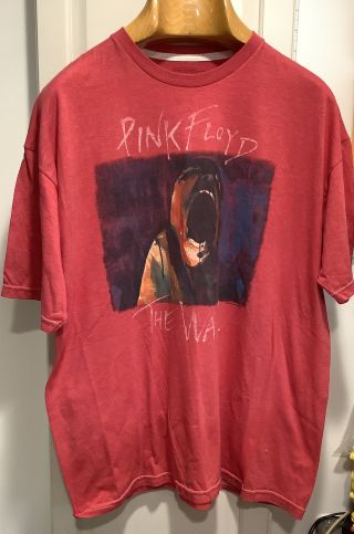 Pink Floyd The Wall Cotton Blend Graphic Band T Shirt Size Xxl Live Nation