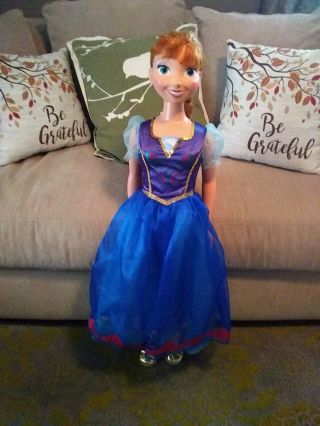 Disney Frozen Anna My Size Doll 38 " Limited Edition 2014 Target