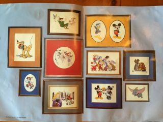 Walt Disney Characters in Cross Stitch Book 5070 Paragon Mickey Snow White More 2