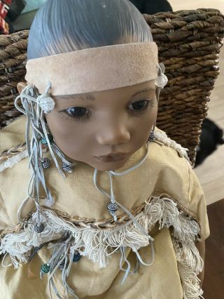 Annette Himstedt Indian Doll Puppen Kinder 25 Inches Box 2
