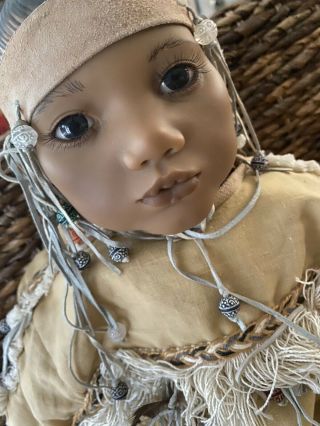 Annette Himstedt Indian Doll Puppen Kinder 25 Inches Box 3