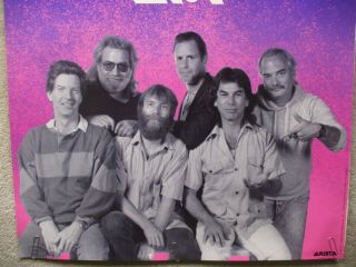 Grateful Dead promo poster 1989 Built To Last Jerry Garcia Bob Weir Phil Lesh 2