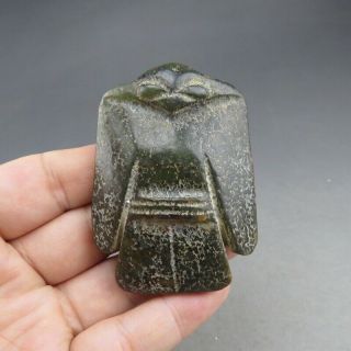 China,  Jade,  Hongshan Culture,  Natural Jade,  Eagle,  Pendant M (0)