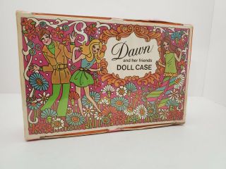 Vintage " Dawn And Her Friends " Doll Case,  Topper Toys