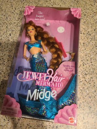 1995 Midge Jewel Hair Mermaid Barbie