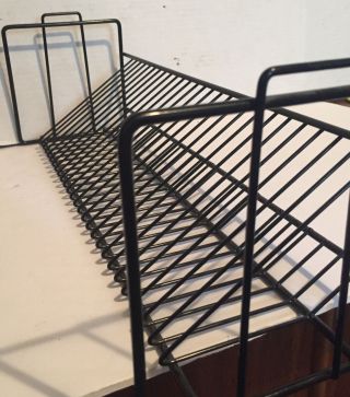 Vintage Wire Cd Rack,  Holds 26 Cds