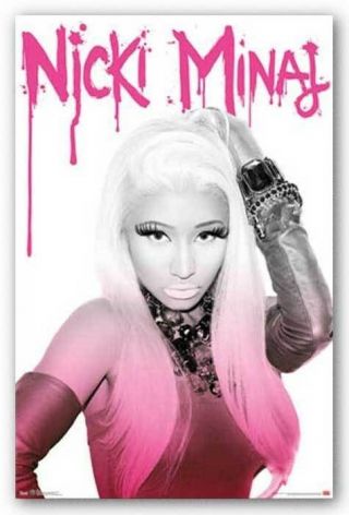 2012 Nicki Minaj Pink Poster 22x34 Fast