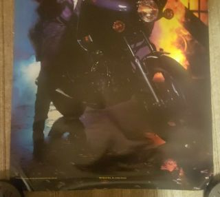 (Vintage) Prince Purple Rain Poster 1984 approximately 22 x 34 3