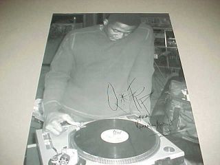 Q - Tip " Kamaal The Abstract " Autographed Promo Only Poster - Big