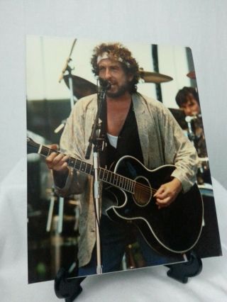 1987 Bob Dylan Photo @ Grateful Dead Concert Giants Stadium Nj 10 X 8