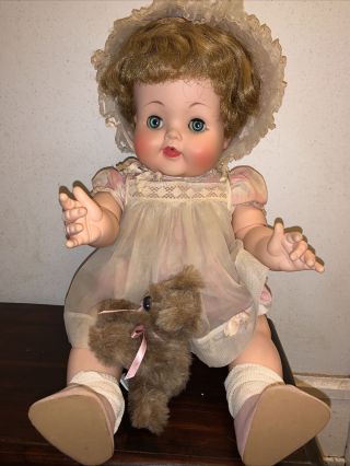 24 Inch Madame Alexander Kathy Baby Doll Multi Jointed Heavy Vinyl All
