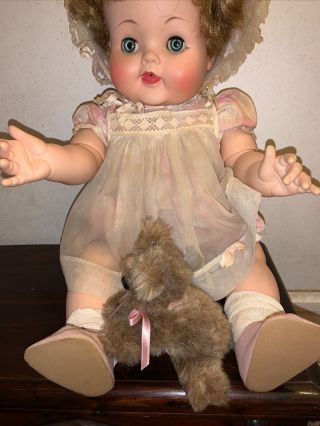 24 inch madame alexander kathy baby doll Multi Jointed Heavy Vinyl All 3